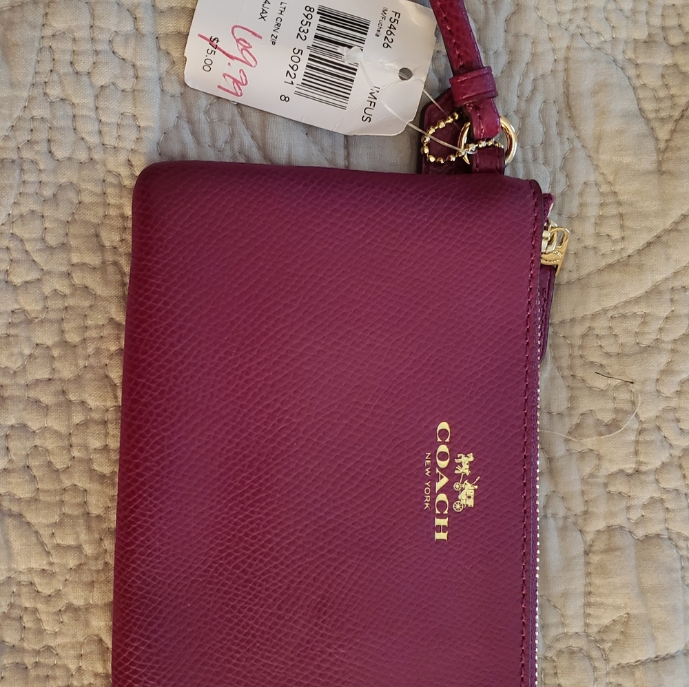 Coach wristlet